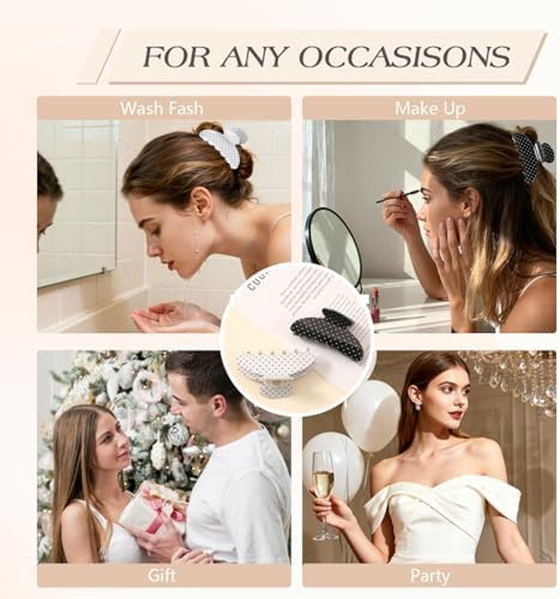 Xanthelle Hair Clips, 2 Pack Hair Clip & Large Hair Clips, Strong Claw Clip Hair Clip for Women Thick Hair Updo & Everyday image number 5