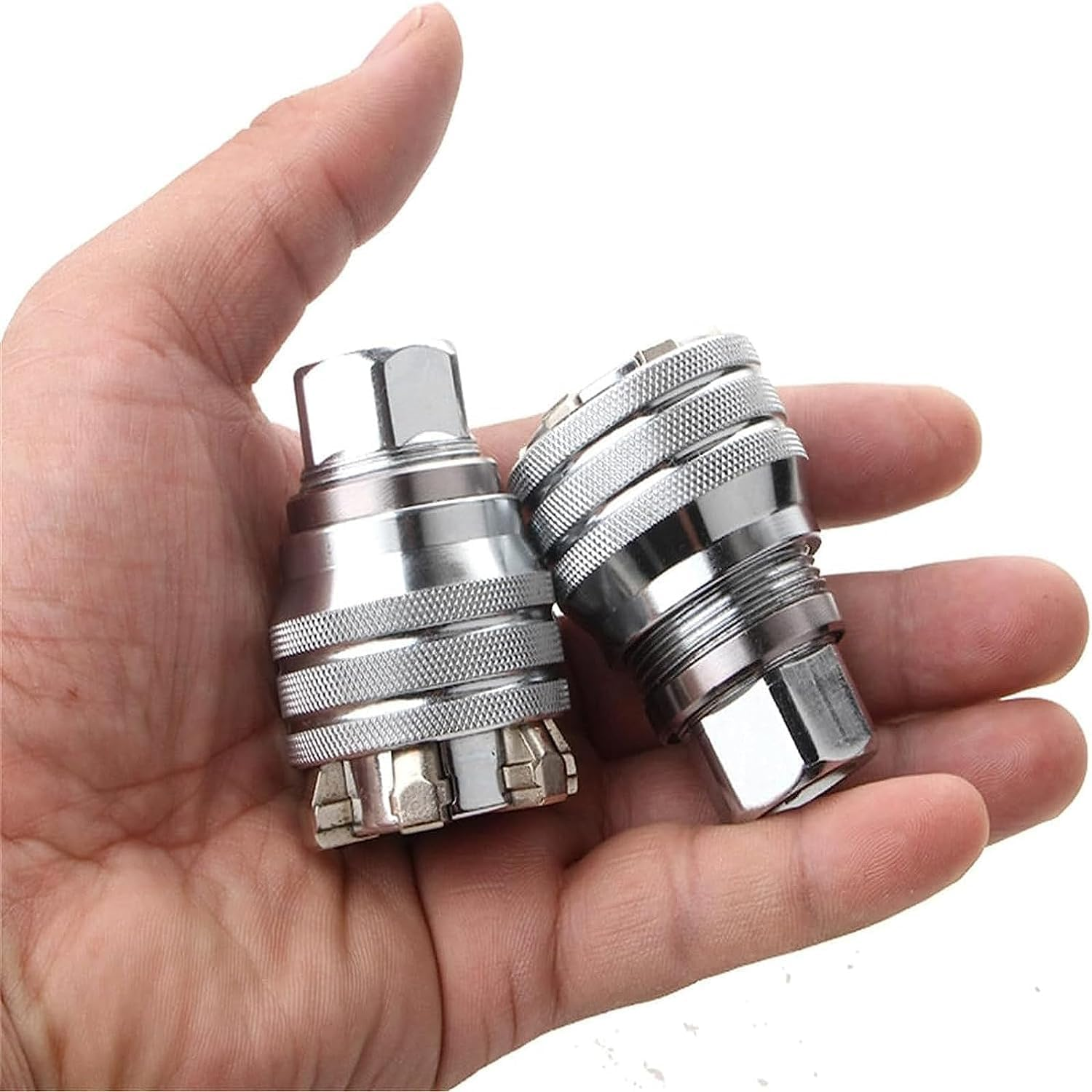 Gesuche Universal Adjustable Socket Wrench with Adapter, 10-19Mm, 3/8''-3/4'' Ratchet Wrench, Updated Adjustable Drive Socket Wrench Sleeve for 3/8" Drive Ratchet Torque Wrench and Power Drill