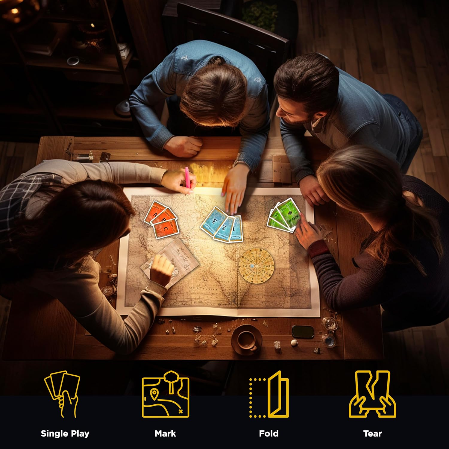 Thames & Kosmos 692698 Exit the Game the Pharaoh'S Tomb Strategy Game image number 1