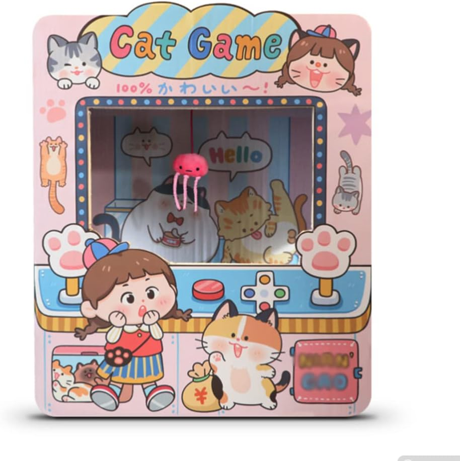 Play Unique Cat Tree Corrugated Cat Scratch Board, Scratch Resistant, Large Space Cat Furniture for Indoor Cats Play and Rest Rest