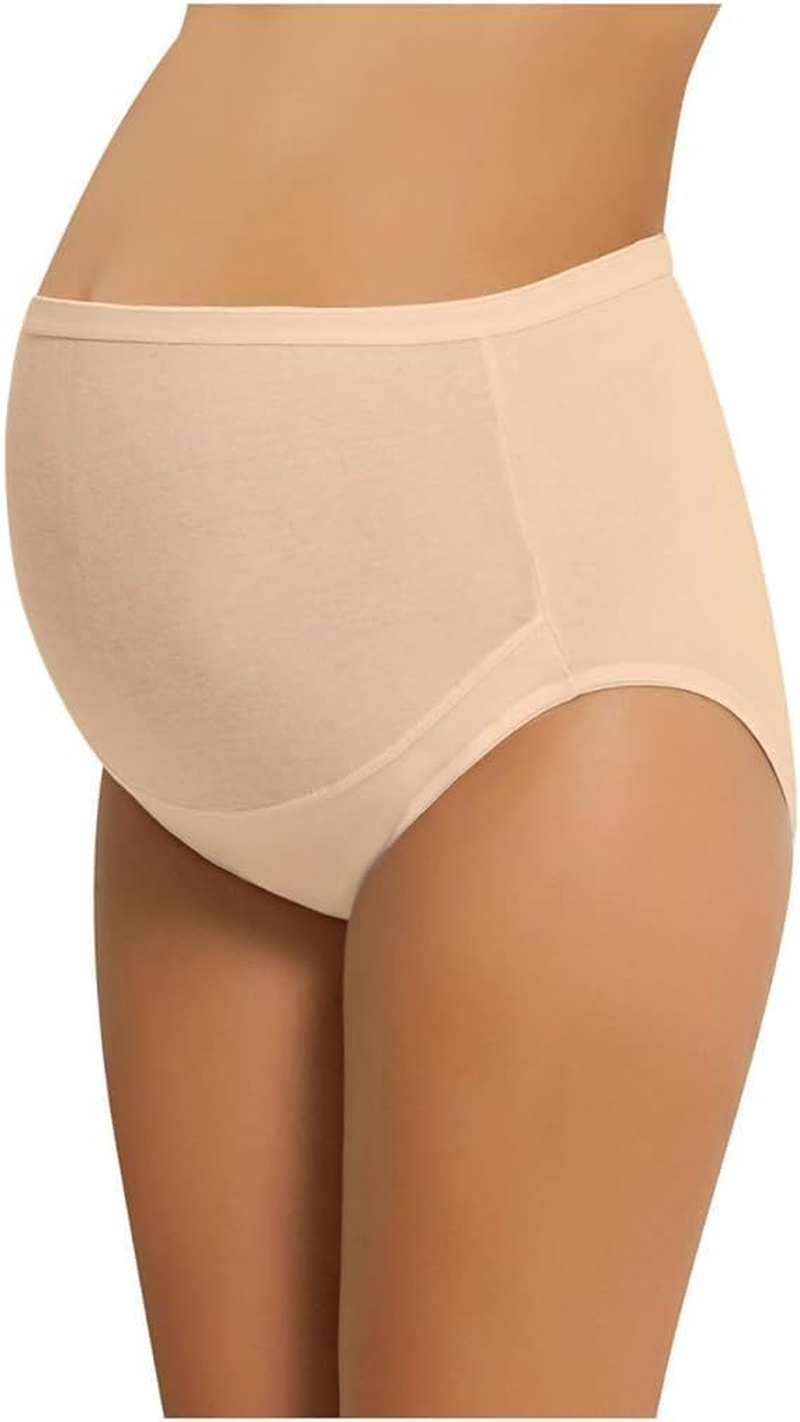 Ca Lia Nbb 3 Pack Women'S Maternity High Waist Underwear Pregnancy Seamless Soft Hipster Panties over Bump image number 2