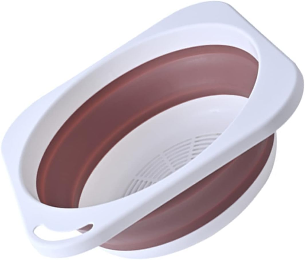 HEATSHAKING Folding Tub for Camping Kitchen Cleaning Basin Household Washbasin Hangable Laundry Basin Folding Sink image number 5