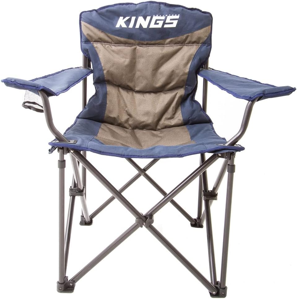 Adventure Kings Throne Portable Folding 300Kg Camping Chair Outdoor Seating 4WD image number 1