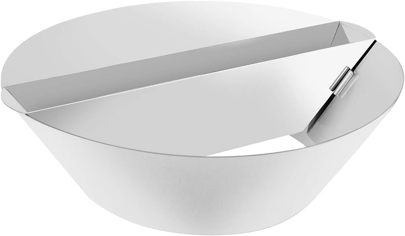 Onlyfire Stainless Steel BBQ Fuel Dome round with Water Sink Charcoal Briquette Box image number 5