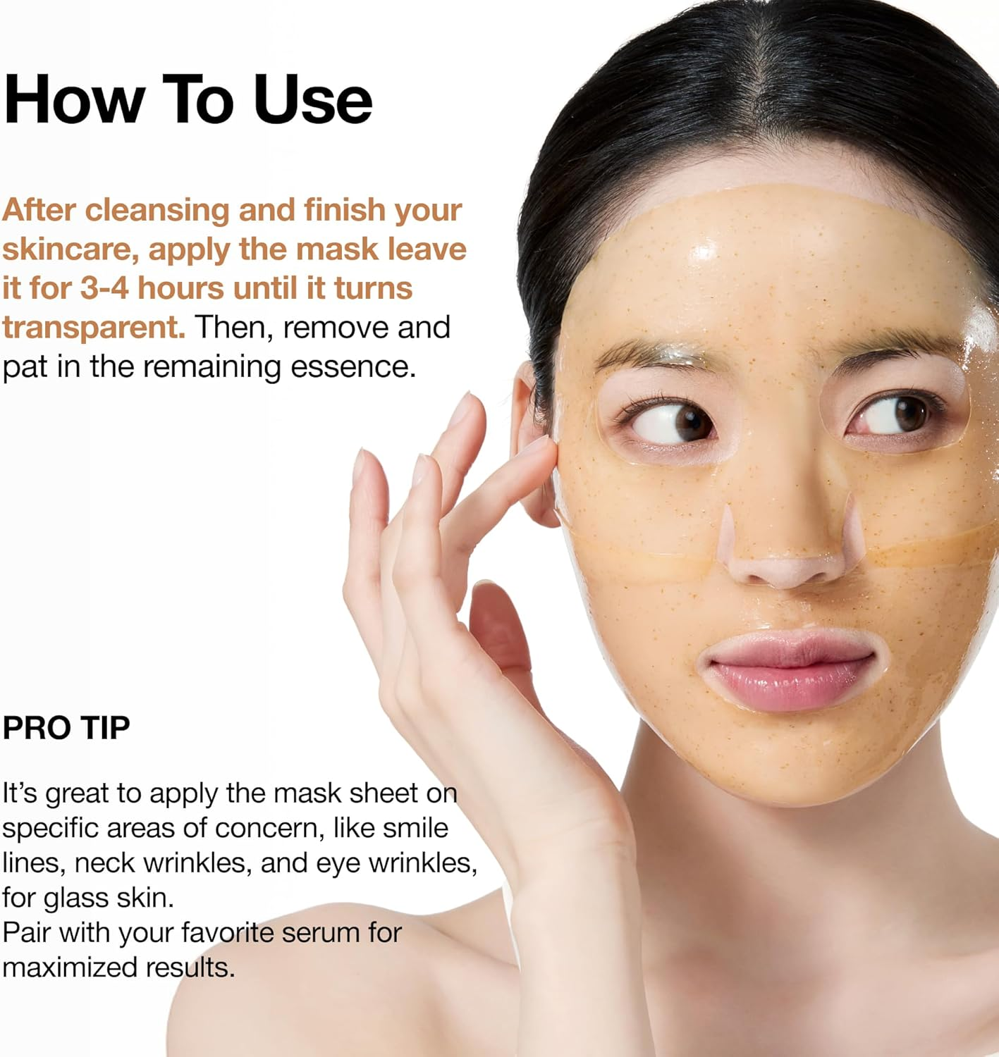 ANUA - Rice 70 Glow Collagen Mask 38G X 4 Masks image number 3