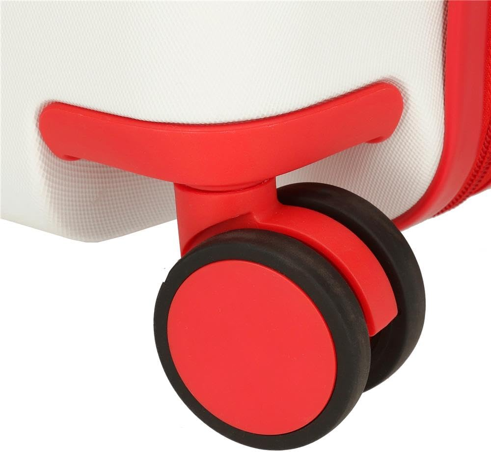 Joumma Disney Simba & Friends Children'S Suitcase White 45 X 31 X 20 Cm Hard ABS 24.6L 1.8 Kg 4 Wheels Hand Luggage, White, Children'S Suitcase, White, Children'S Suitcase image number 3