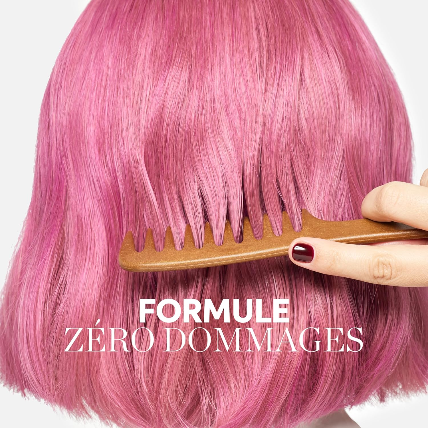 Wella Professionals Pink Color Fresh Mask - Color Depositing Hair Mask and at Home Hair Glossing Treatment - 150Ml image number 2