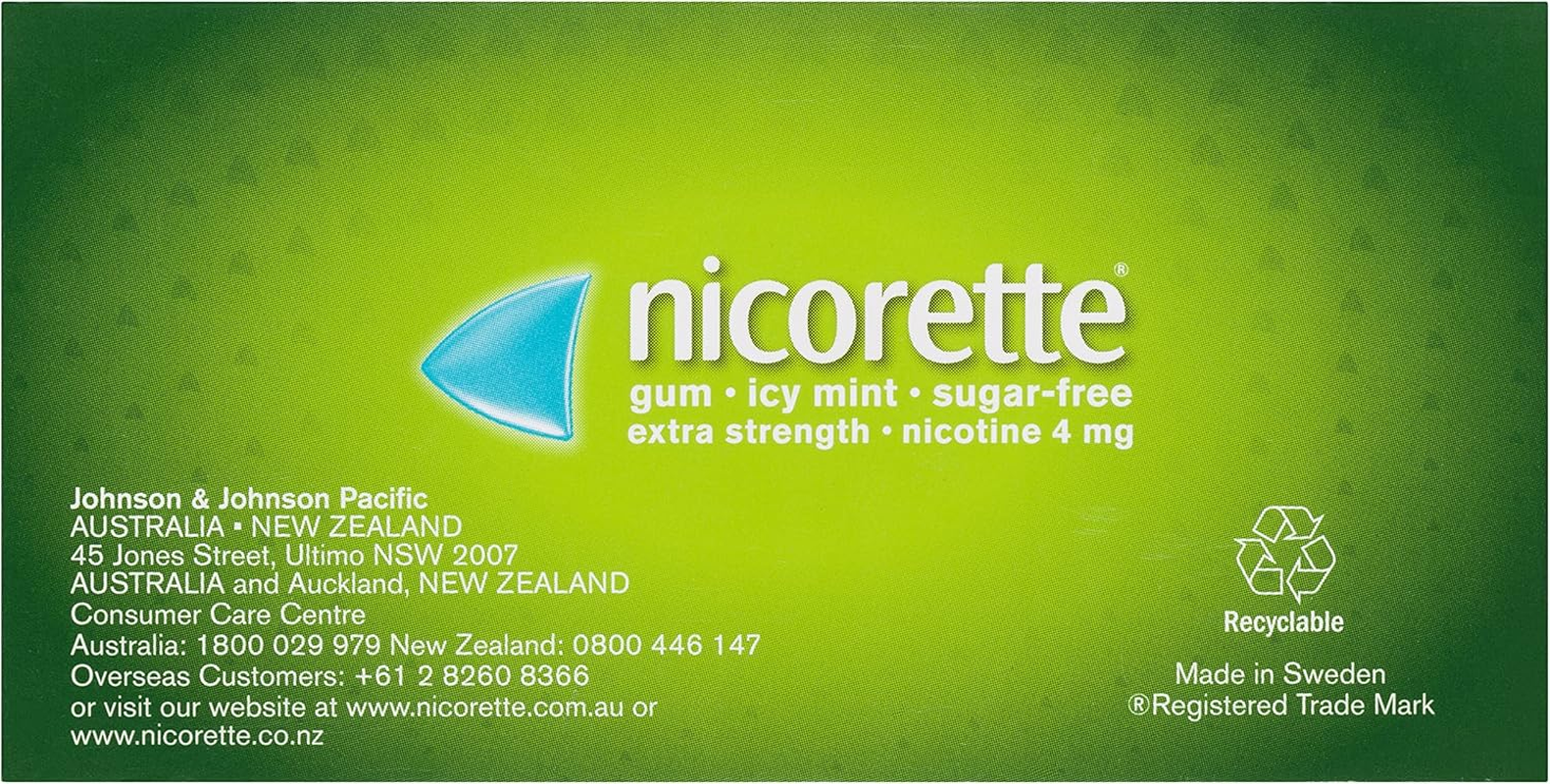 Nicorette Quit Smoking Extra Strength Nicotine Gum Icy Mint 105 Pack image number 5