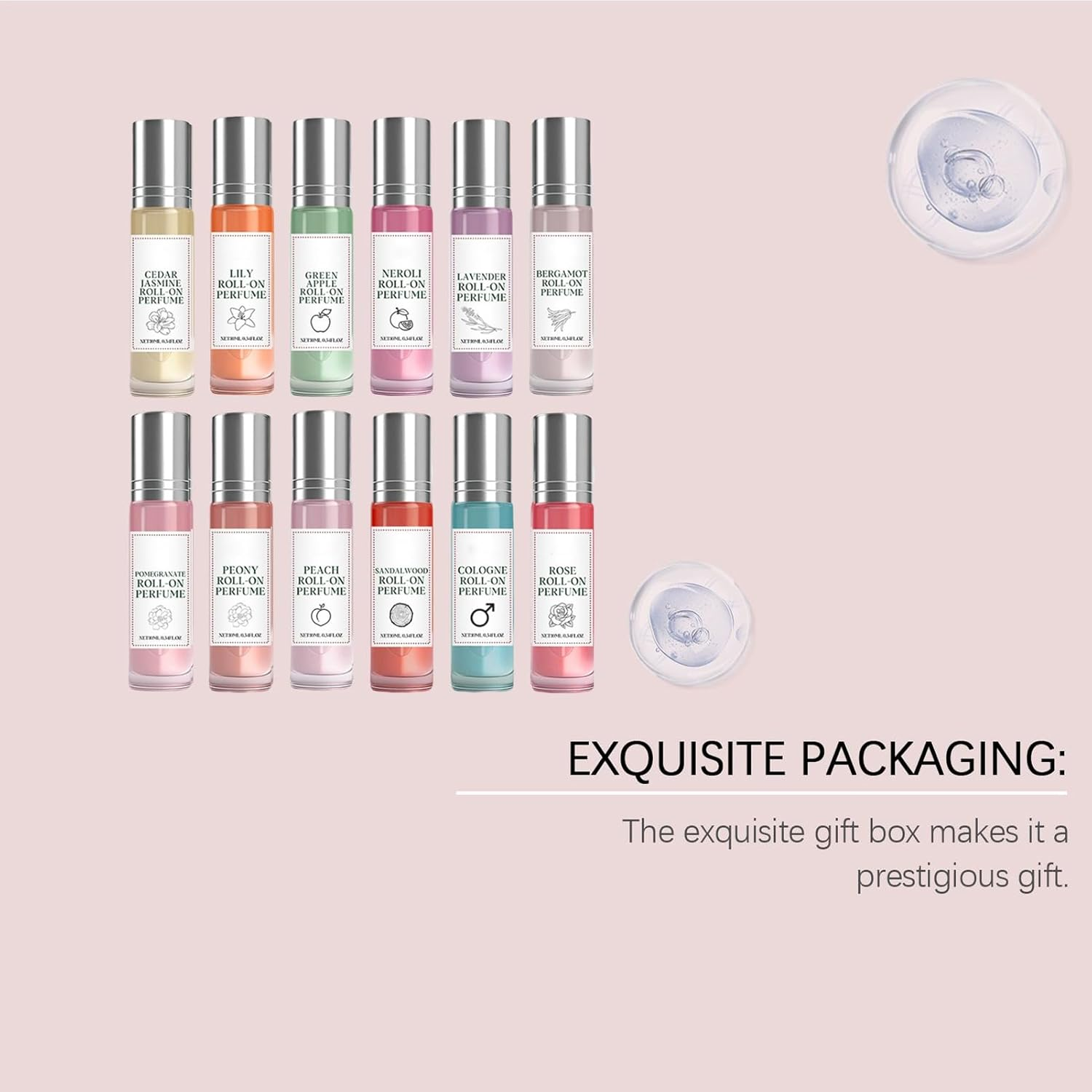 Derwrtup Perfume Set Christmas - Female Perfumes | Charming Fragrance,For Women Wife Girlfriend Commuting Dating Party Night Out Business Social Casual Gatherings image number 6