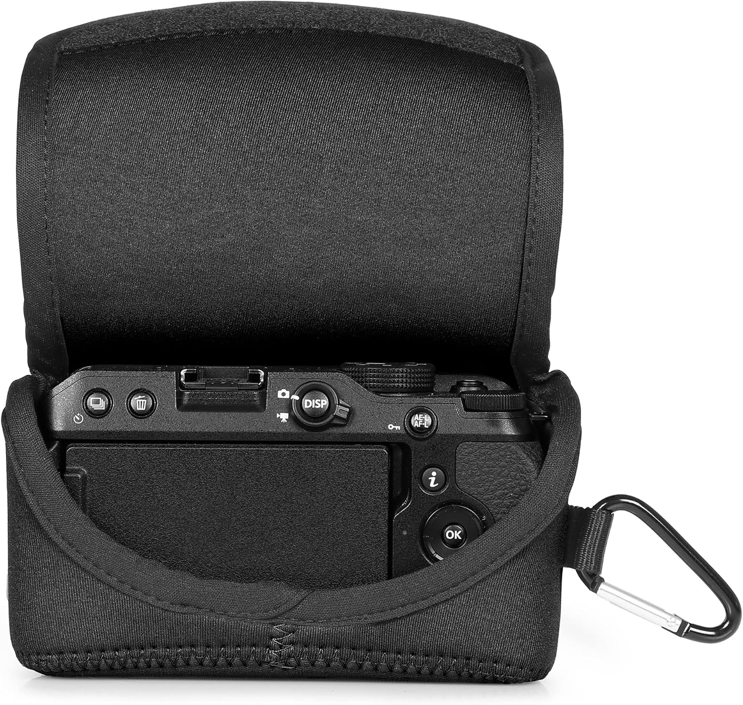 Megagear Ultra Light Neoprene Camera Case Compatible with Nikon Z30 - Black image number 4