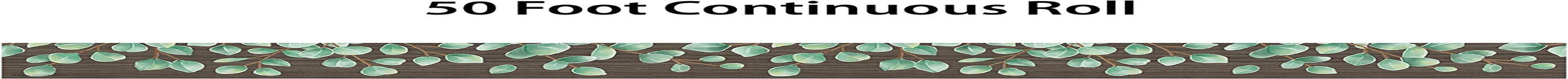 Teacher Created Resources Eucalyptus Straight Rolled Border Trim - 50Ft - Decorate Bulletin Boards, Walls, Desks, Windows, Doors, Lockers, Schools, Classrooms, Homeschool & Offices image number 4
