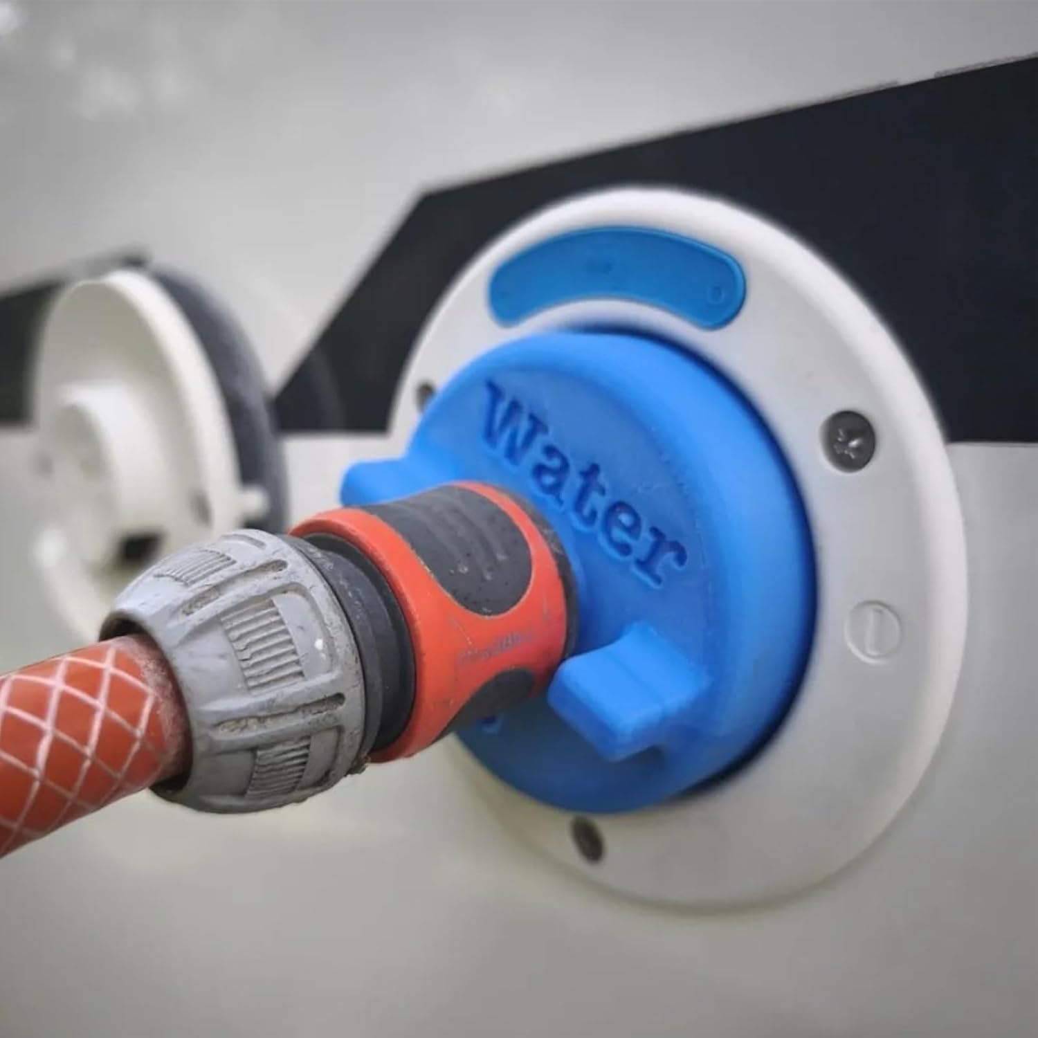 1Pcs Water Inlet,City Water Inlet Connection Adapter with Quick Connect Fitting for Trailer Camper Marine Outdoor Camping Caravan Travel image number 4