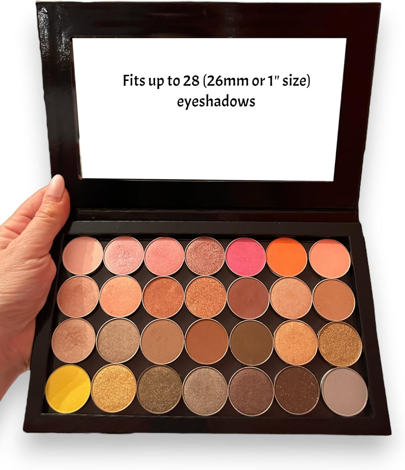 (Z Pallet - Large Black) - Z Palette Empty Magnetic Customizable Makeup Palette Large, Black, 1 Ea image number 5