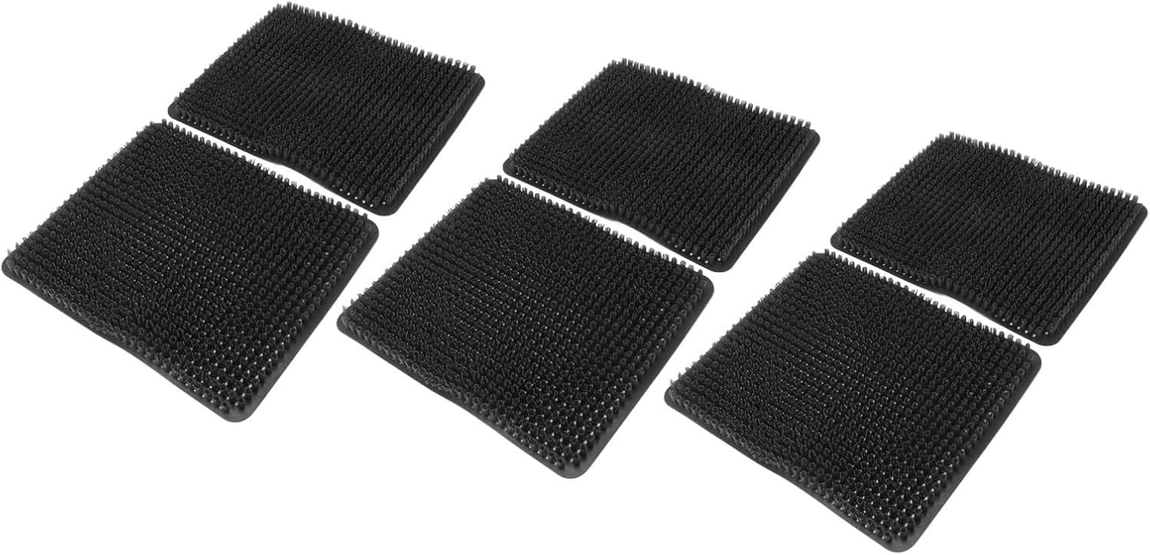 Chicken Nesting Pads, Reusable 6 Pcs PE Chicken Mat Scratch Resistant for Poultry Farming (Black) image number 2