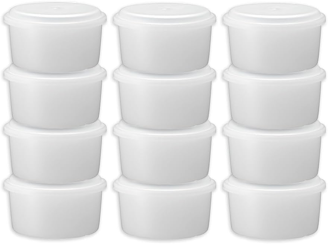 (Amazon.Co.Jp Exclusive) Doshisha HS-19MAZ Ice Cup, Medium Size, Set of 12, for Shaved Ice Machines, Cup Body Diameter Approx. 3.8 Inches (9.6 Cm) X Height 2.1 Inches (5.4 Cm) (8.6 Cm), White image number 4