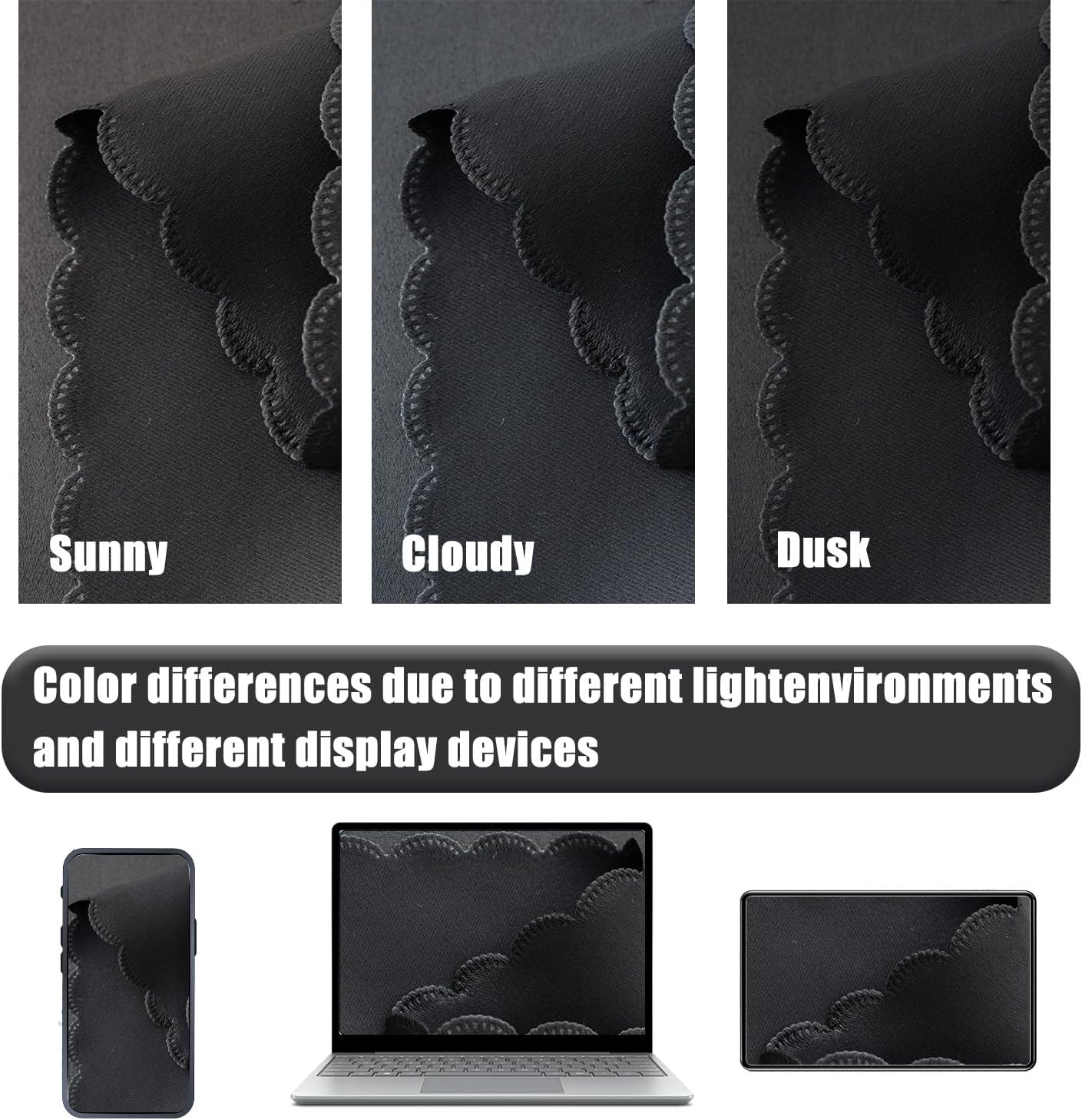 Yancorp Black Curtains for Bedroom Living Room Thermal Insulated Kids Curtain Hollow-Out Star Window Nursery Curtain 63 Inches Length Room Darkening Grommet(Black,52 * 63),1 Panel image number 2