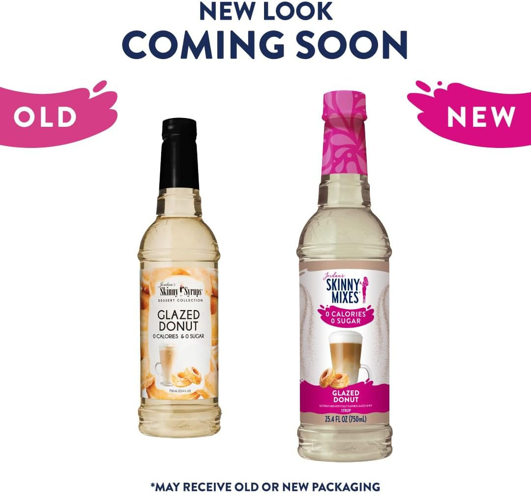 Jordan'S Skinny Syrups - Sugar Free Glazed Donut - Skinny Mixes, 1 Units