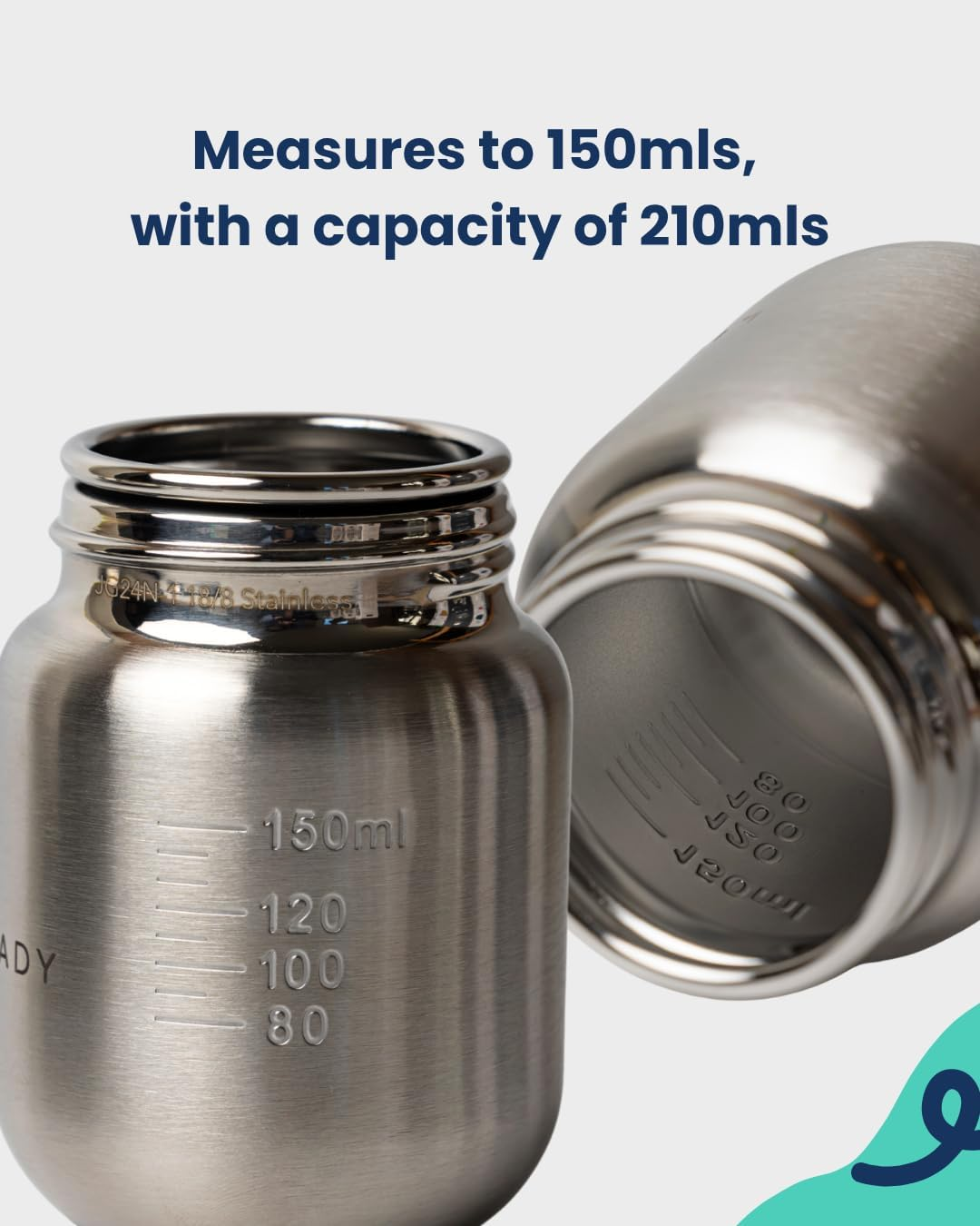 Lion & Lady Australia Baby Feeding Bottle Set - 210Ml 18/8 Stainless Steel 3 Pack W/ Anti-Colic Teats, Sippy & Straw Adaptors for Newborn to Toddler | Baby & Toddler Feeding Supplies (Fuchsia Pink) - Fuchsia Pink image number 4