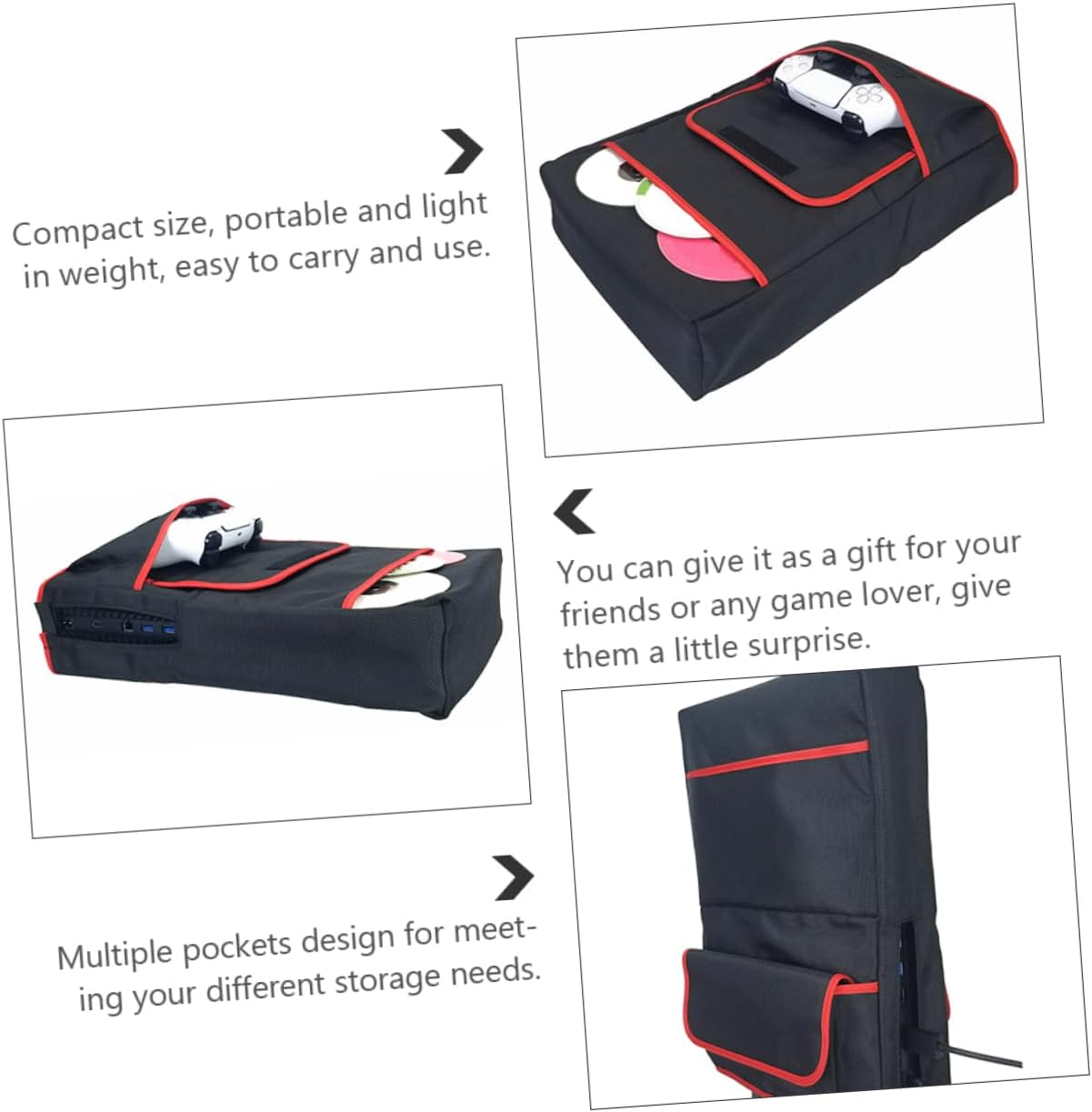 Homoyoyo Oled Case Storage Cases for Switch Game Card Box Console Accessories Bag image number 4