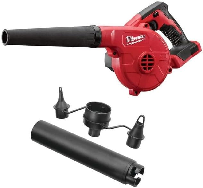 Milwaukee M18BBL-0 M18 Battery Blower (Naked - No Batteries or Charger), Red