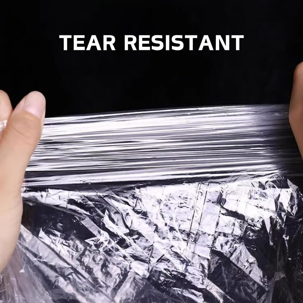 50 PCS Disposable Small Animal Cage Liners, Hamster Tray Liner,Rabbit Tray Film Liner,Clear Plastic Box Liner Guinea,Pig Cage Toilet Plastic Film(13.78 * 9.84 Inch) image number 5