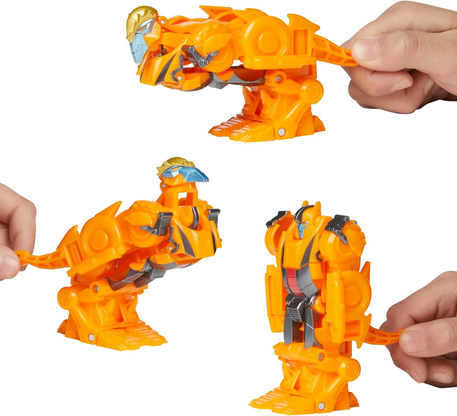 Transformers Earthspark 1-Step Smash Changers Terran Jawbreaker 4-Inch Action Figure, Robot Toys for Boys and Girls 6 and Up image number 6