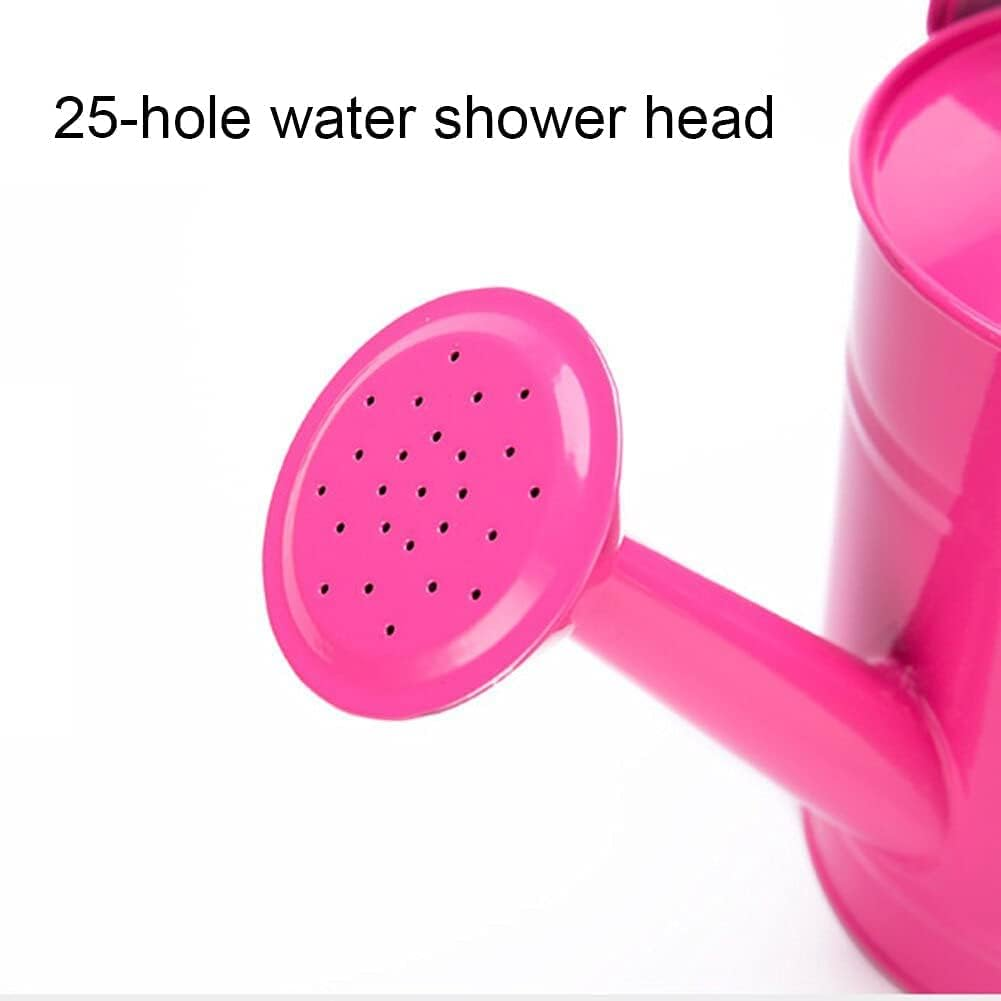 Watering Can Water Can Sprinkler Can 1.5L Watering Can Iron Plant Shower Garden Water Pot Sprinkler Irrigation Supplies Watering Kettle Gardening Tools Spray Bottle Watering Pot (Color : A-Pink) image number 4