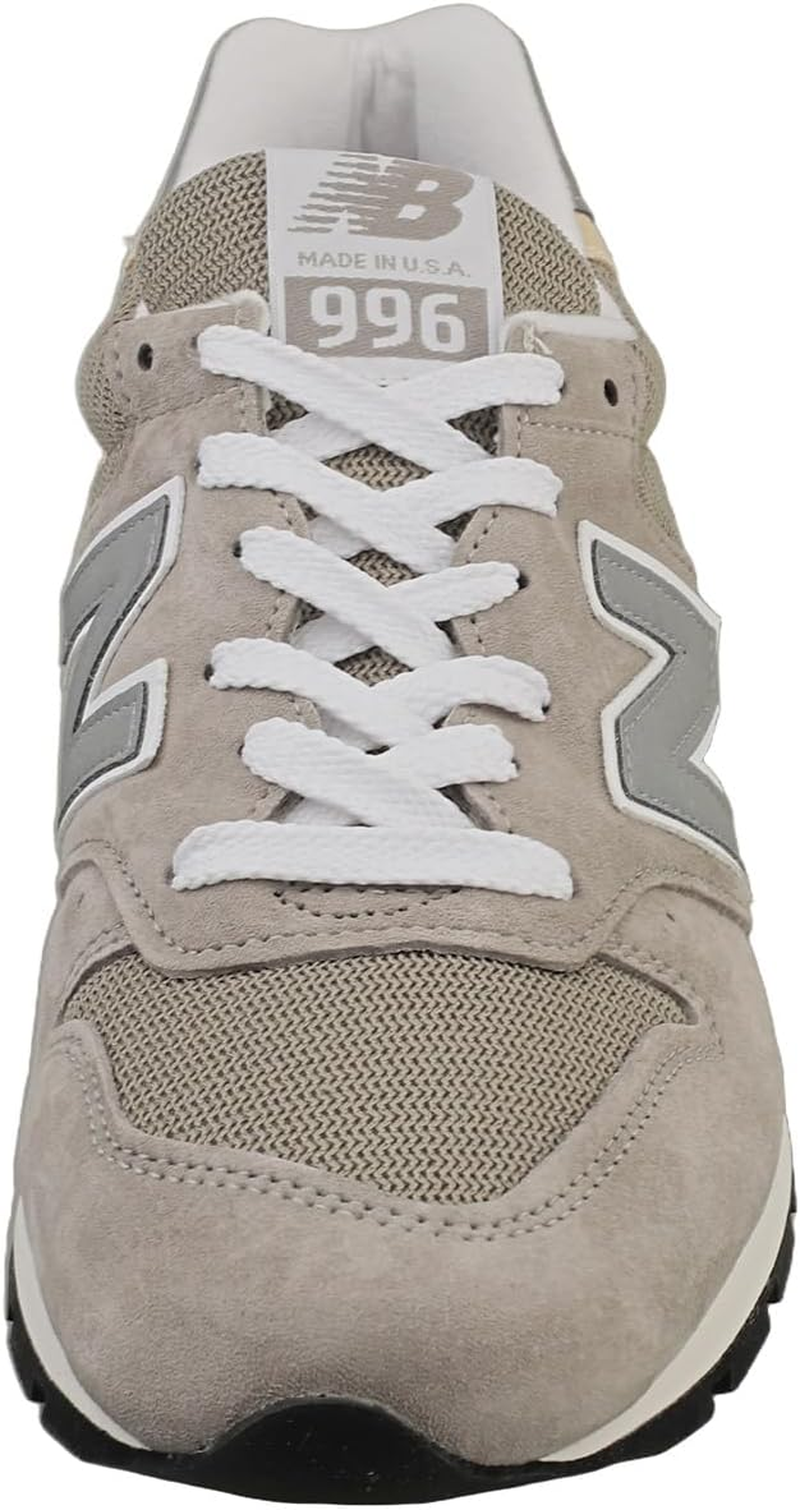 Usa-Made 996 Sneakers - Grey/Silver by New Balance, Grey/Silver, 8 image number 6