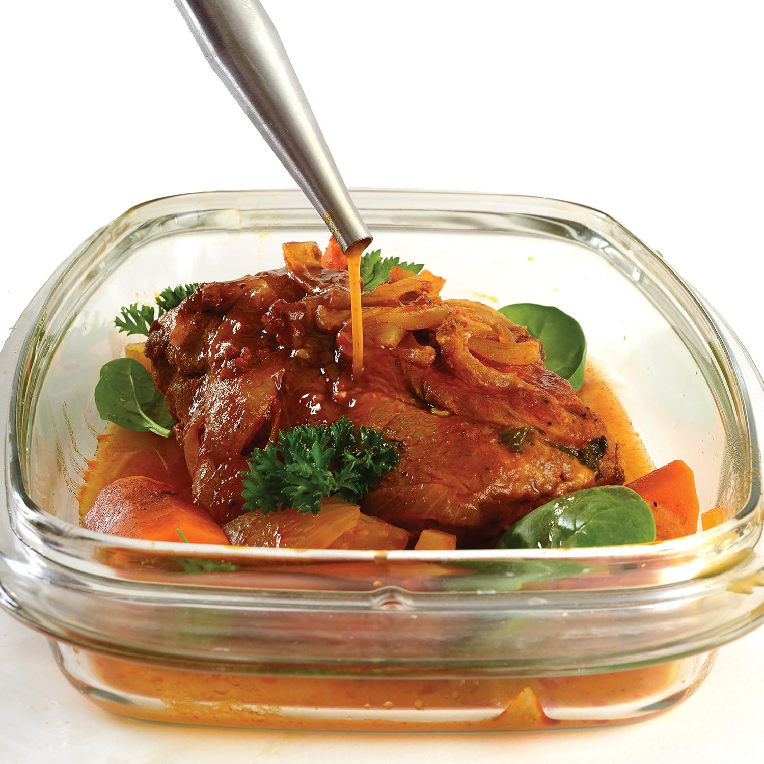 Norpro Deluxe Stainless Steel Baster with Injector and Cleaning Brush image number 4