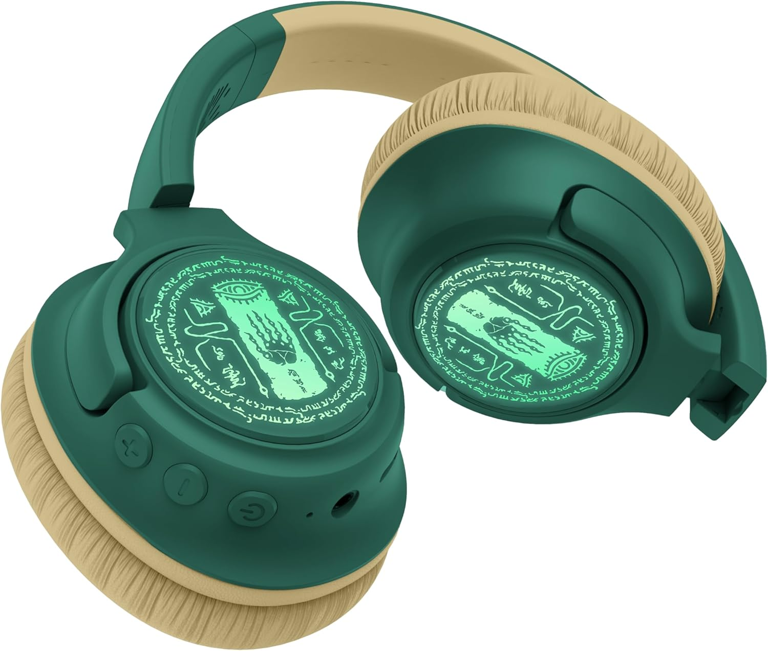 OTL Technologies the Legend of Zelda TEARS of the Kingdom Wireless Foldable Headphones with LED Light image number 5