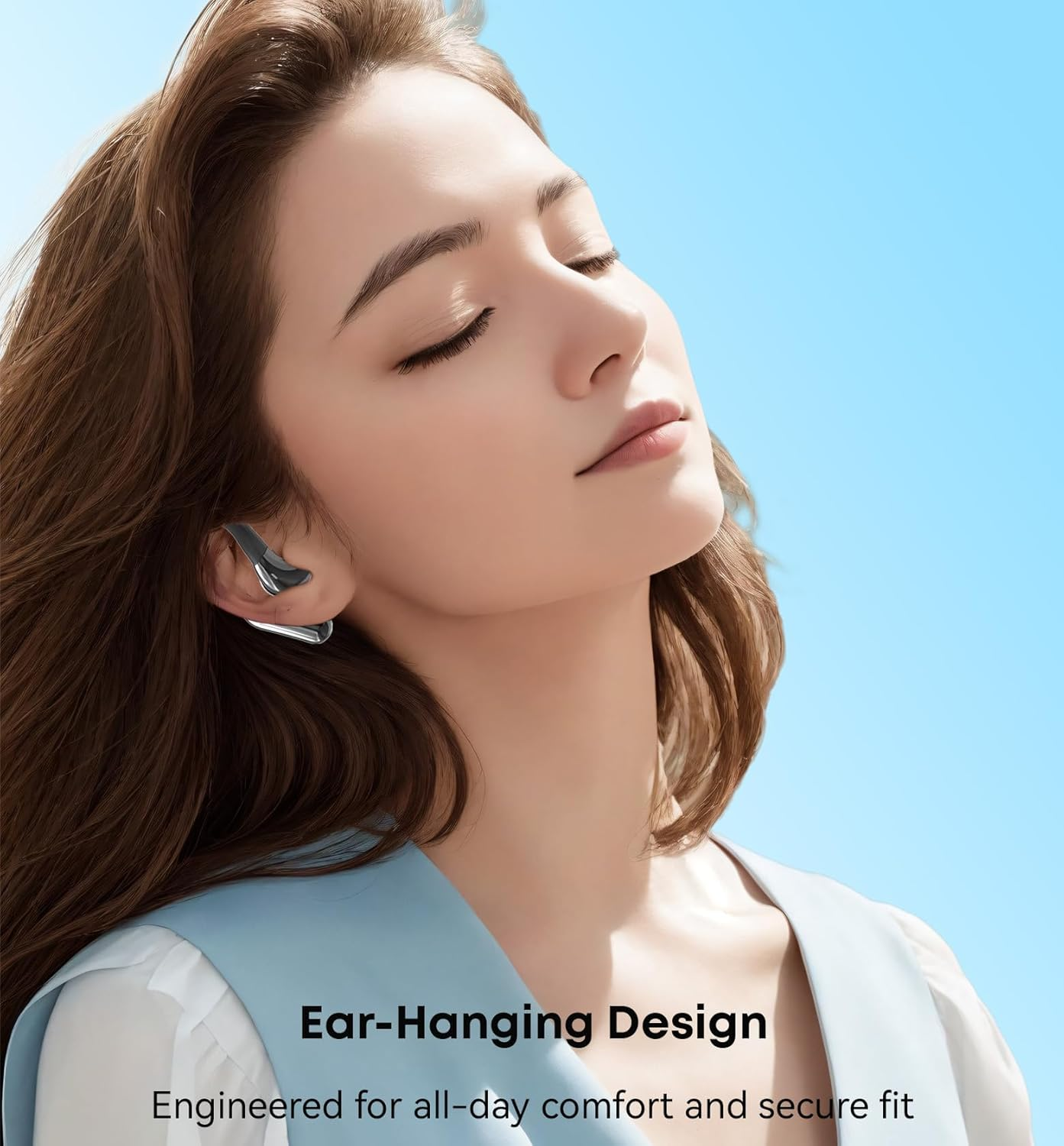 Likjhbn 2025 New Ai Translating Earbuds, 3-In-1 Language Translator Earbuds in Real Time, TWS Translator Earphones 144 Languages & Accents for Travel, Business, Learning (Glossy Black) image number 1