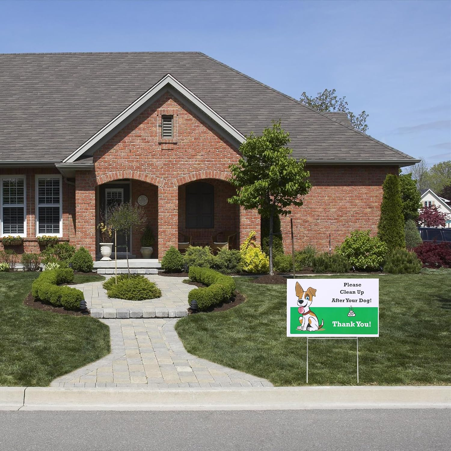 Mr. Pen- No Pooping Dog Signs for Yard, Yard Signs, Pick up Your Dog Poop Signs, Dog Poop Sign, No Poop Dog Signs for Yard, Clean up after Your Dog Signs, No Dog Poop Signs, Dog Poop Pick up Sign image number 5