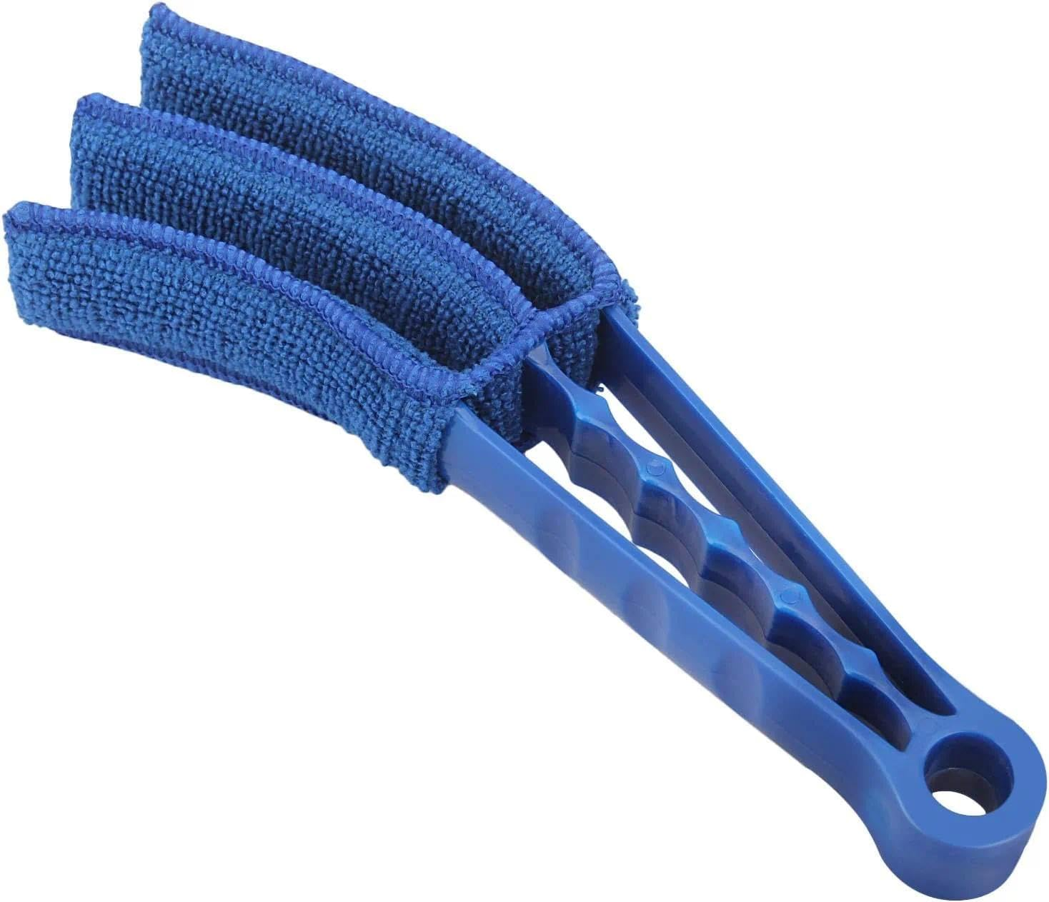 Window Blind Cleaner Tool with ABS & Microfiber, Washable Reusable Sleeves, Compatible with Window, Car & AC Blinds &ndash; CRFY