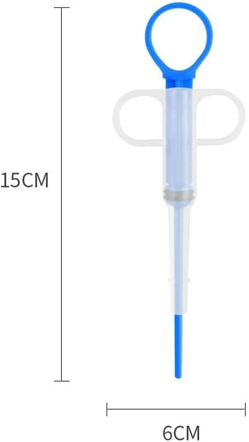 Pill Popper for Cats with Soft Tips Pet Pill Feeder Saving You from Being Bitten Medicine Feeding Dispenser Tool for Puppies (Blue, One Size) image number 5