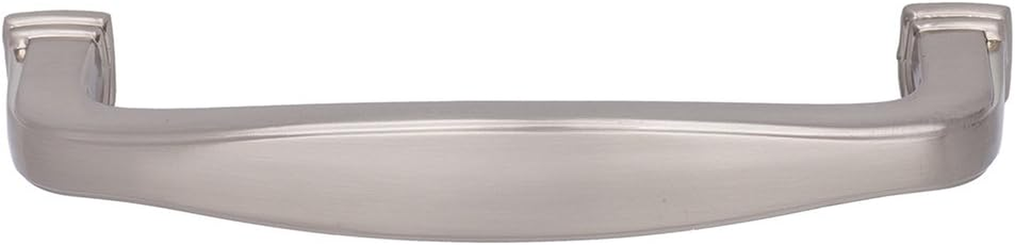 Amazon Basics Traditional Arch Cabinet Handle, 28.1Cm Length (9.5 Cm Hole Center), Satin Nickel, 10-Pack image number 4