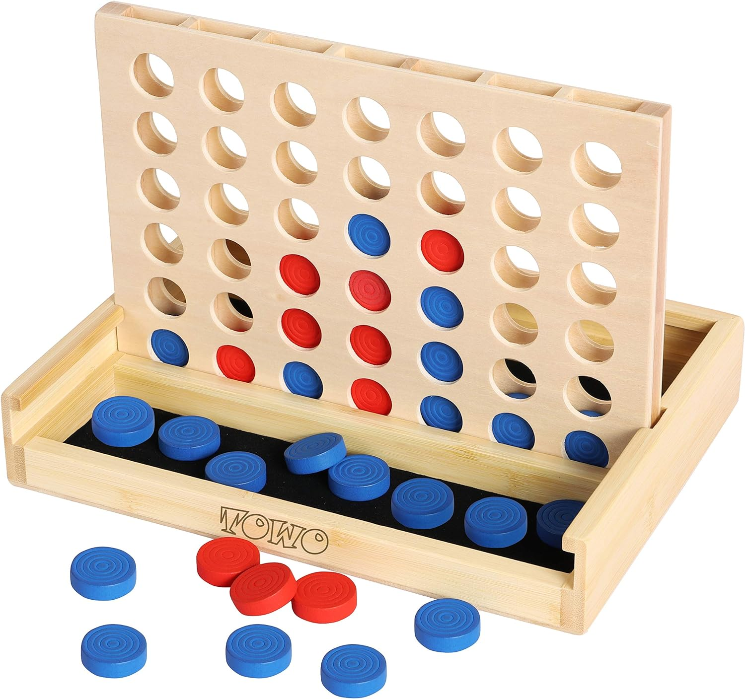 TOWO Wooden Memory Games for Children - Family Board Games for Kids and Adults -Wooden Educational Toys for 3 Years Old