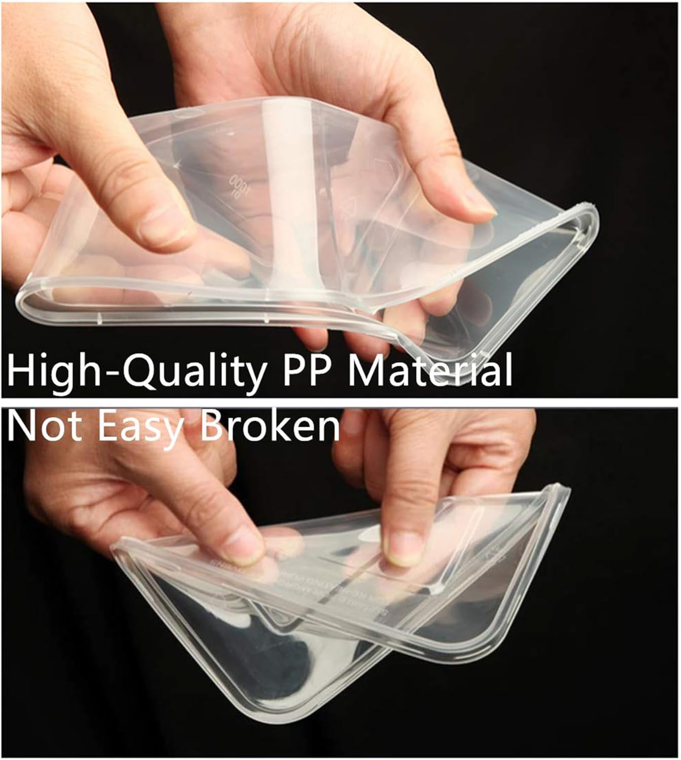 50 Sets Takeaway Containers with Lids, 750Ml Microwave Safe Food Containers, Disposable Plastic BPA Free Packaging for Restaurants image number 3