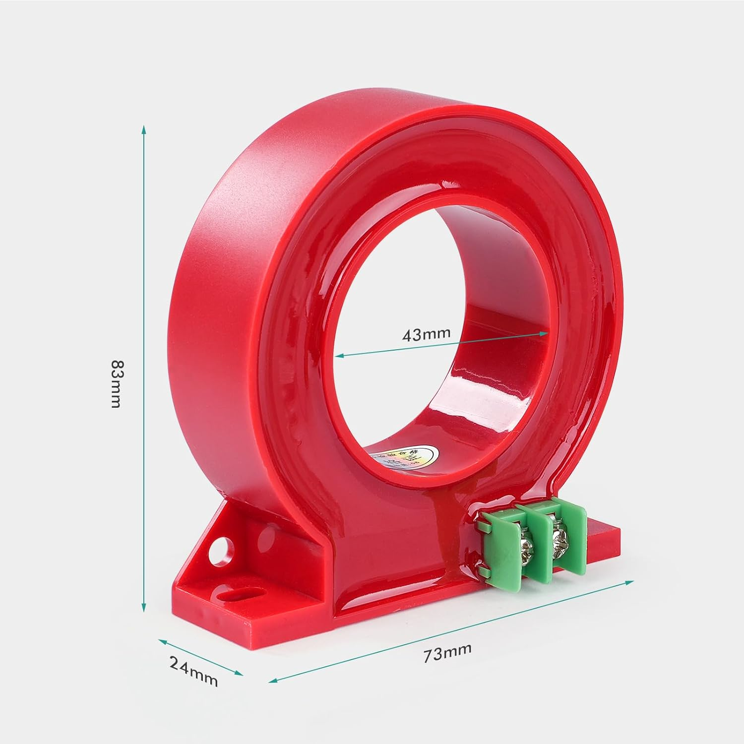 4P 3 Phase Wifi Smart Energy Power Meter with Color LCD Display, 100A over under Voltage Protector Transformer Support APP to Control Din 35Mm image number 5
