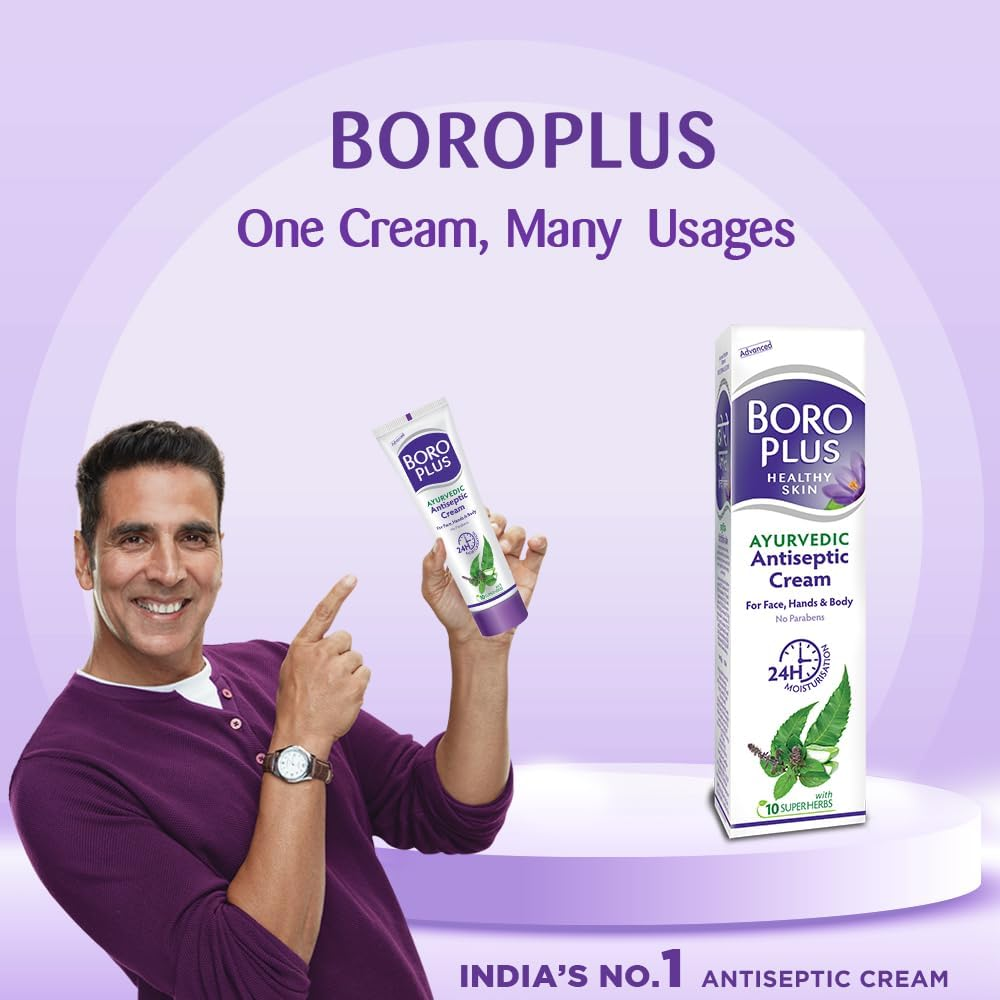 Boroplus Antiseptic Cream, 120 Ml image number 4