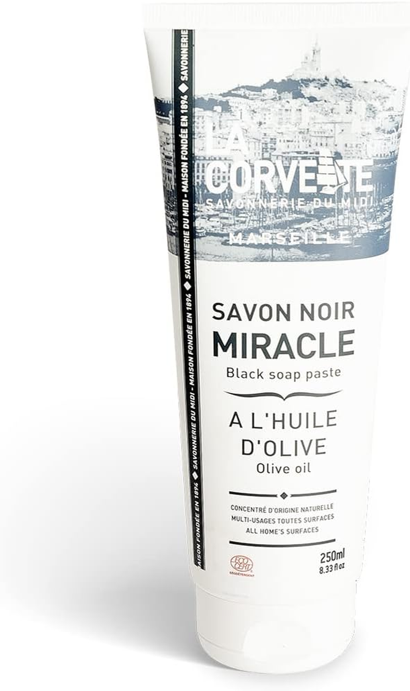 La Corvette, Miracle Olive Oil Black Soap 250Ml image number 2