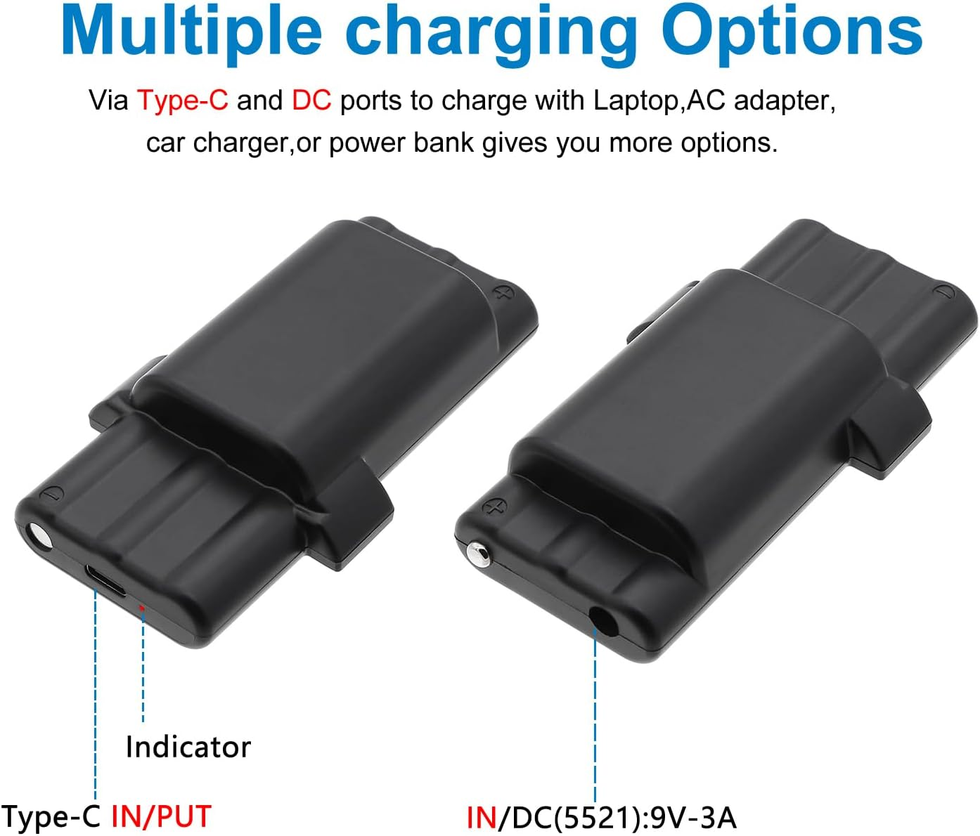 SLODA M210/BMP21 Printer Battery Replacement for Brady M210,M210-LAB,BMP21-LAB,BMP21-PLUS,USB Type-C Charging (7.4V 2400Mah) image number 1