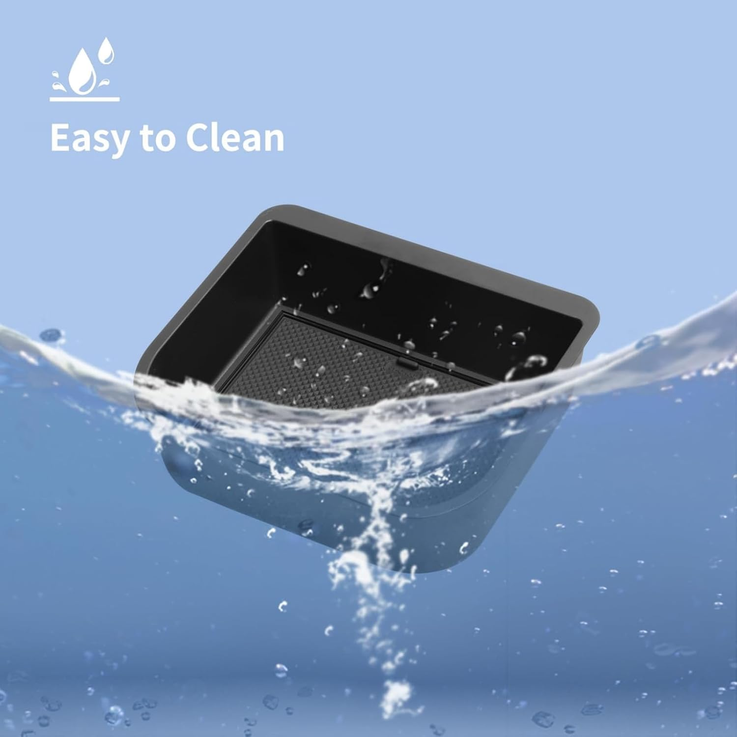 Center Console Organizer for Toyota Land Cruiser 250 Prado J250 LC250 2024 2025 Interior Organizer Center Console Holder Tray Armrest Storage Box with Non-Slip Silicone Mats (Only Fit Cool Box) image number 6