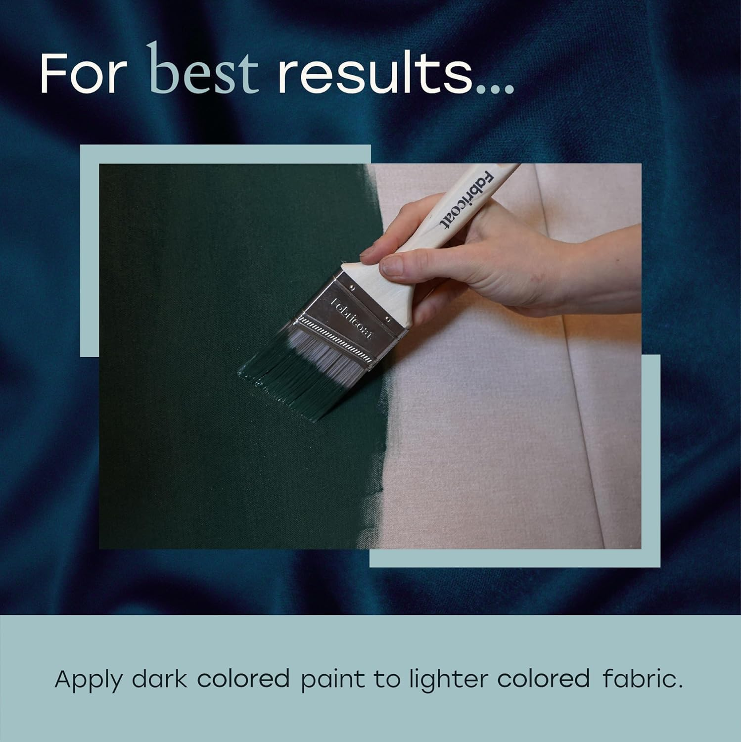 Fabricoat Fabric Paint &ndash; Restore or Change the Colour of Any Fabric - Paint Directly onto Fabric - Transform Anything &ndash; Sofas, Lampshades, Car Interiors (250Ml, Dark Grey)