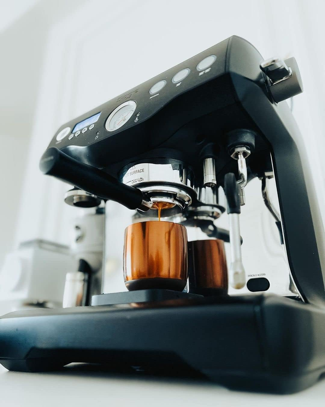 Normcore 58Mm Bottomless Portafilter | Bottomless Naked Portafilter | Filter Basket Included | Fits Breville Dual Boiler Espresso Machine BES900XL, BES920XL, BES980XL, BES990BSS image number 2