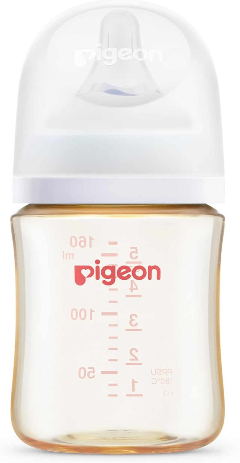 Pigeon Softouch Logo BPP PPSU Nursing Bottle, 160 Ml Capacity