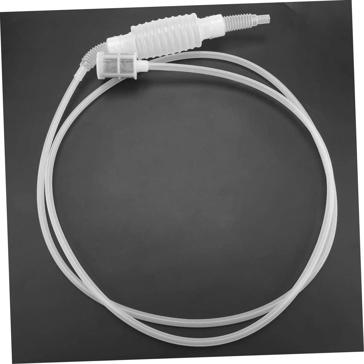 OKUMEYR 1 Set Auto Siphon Tube Hose for Wine Making Food Grade Pump Siphon Filter Soft Tube for Home Brew Wine and Beer Transfer image number 2