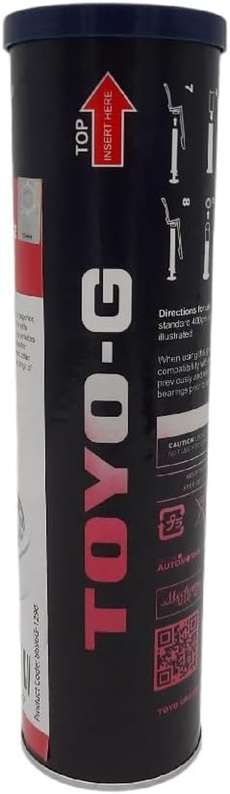 Toyo Truck Farm Grease in Cartridge 450 G, Red