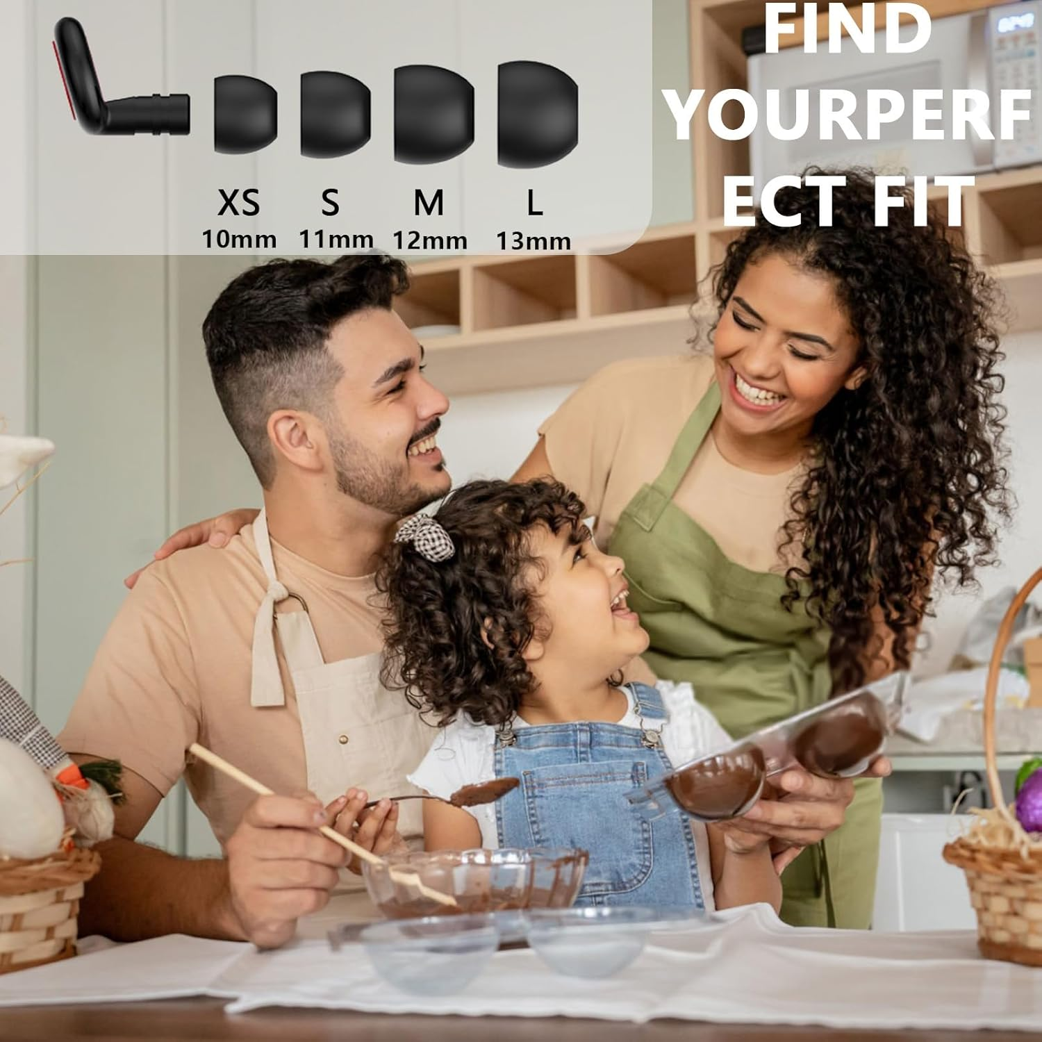 Quiet Ear Plug for Sleeping, Upgrade Sleep Earplugs Noise Cancelling with Storage Case, Soft Silicone Noise Reduction Earplugs for Block Snoring, Travel, Sports, Swimming, Motorcycles [XS/S/M/L] image number 1