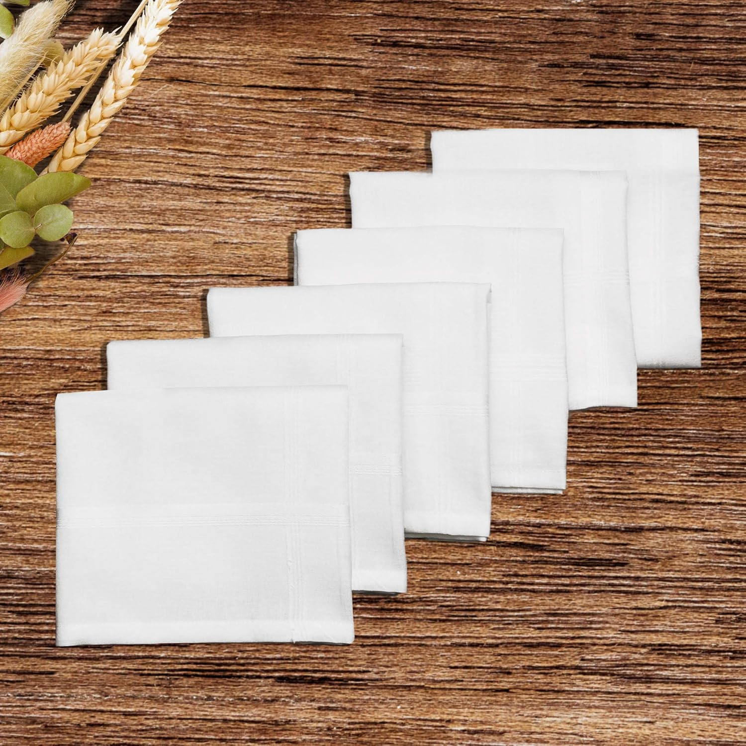 Caruso Italy 100% Cotton Men'S Italia Handkerchief | Luxurious, Soft, and Ultra-Absorbent Handkerchief for Men | 50Cm X 50Cm image number 2