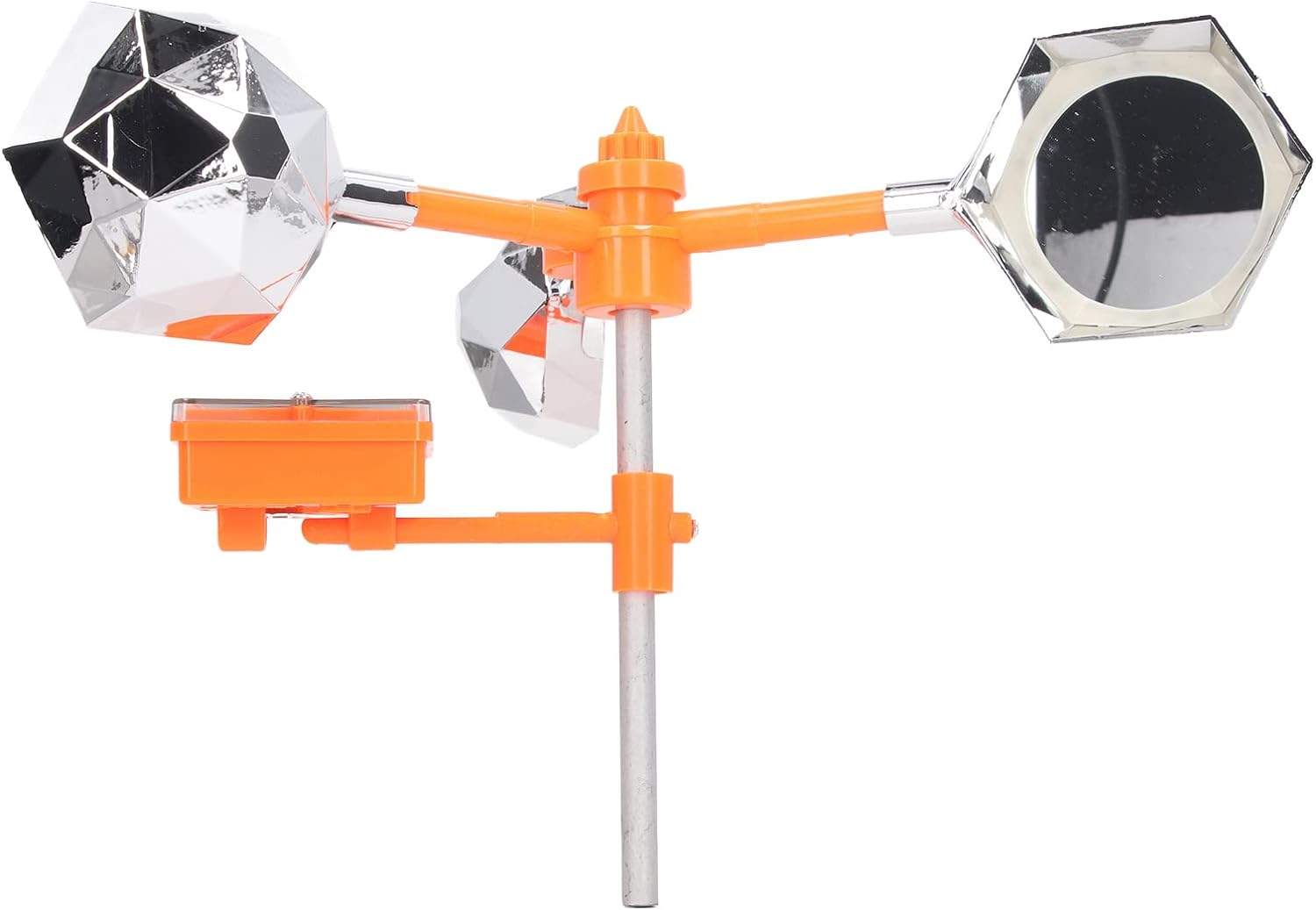 Animal Bird Deterrent Solar Sound Light Bird Deterrent, Rotation Flashing Bird Deterrent, Rainproof, Built in Sounder image number 5